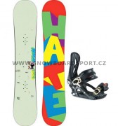 Snowboard komplet pánský Burton Hate vázání Westige Poker