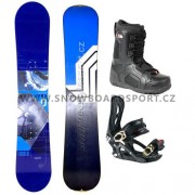 Snowboard komplet pánský SIMS Oath vázání Westige a boty Head Scout