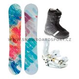 Snowboard komplet dámský Head Pride vázání Westige Hard boty Blax