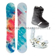 Snowboard komplet dámský Head Pride vázání Westige Hard boty Blax