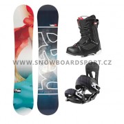 Snowboard komplet dámský Head Pearl vázání Head boty Head