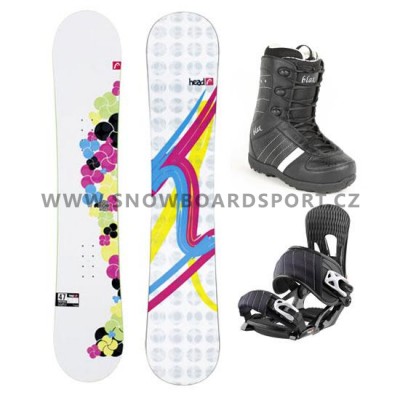 Snowboard komplet dámský Head Pride vázání Head boty Blax
