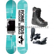 Snowboard komplet Rome Garage Rocker vázání Westige boty Head Scout