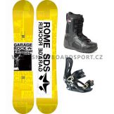 Snowboard komplet Rome Garage Rocker vázání Westige boty Head Scout