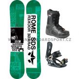 Snowboard komplet Rome Garage Rocker vázání Westige boty Head Scout