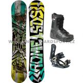 Snowboard komplet Rome Cheap Trick vázání Westige boty Head Scout