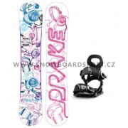 Snowboard komplet dámský Drake Charm vázání Drake Queen