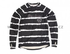 Thermo triko pánské Sessions Diffu Tiestripe Crew