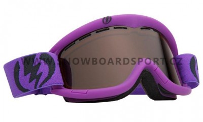 Brýle na snowboard Electric EGK Royal Purple Bronze Blue Chrome