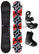 Snowboard komplet K2 Duchess vázání Westige Army boty Blax zdarma