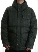 Bunda Rip Curl Yarn Dyed Check Puffer