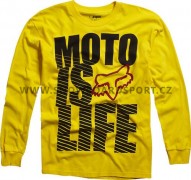 Triko Fox Moto Is Life Tee