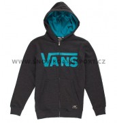 Mikina dětská Vans Classic Black Heather Biscay Blue
