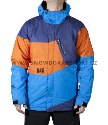 Bunda na snowboard pánská Funstorm TOLUM Jacket Blue