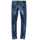 Kalhoty dámské DC SKINNY - MEDIUM WASH SP13