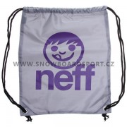 Neff Cinch sack Backpack Grey Purple W13